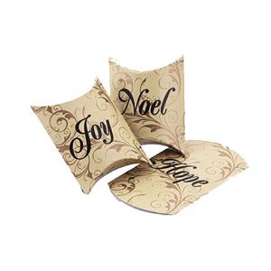 Pillow Style Packaging Boxes