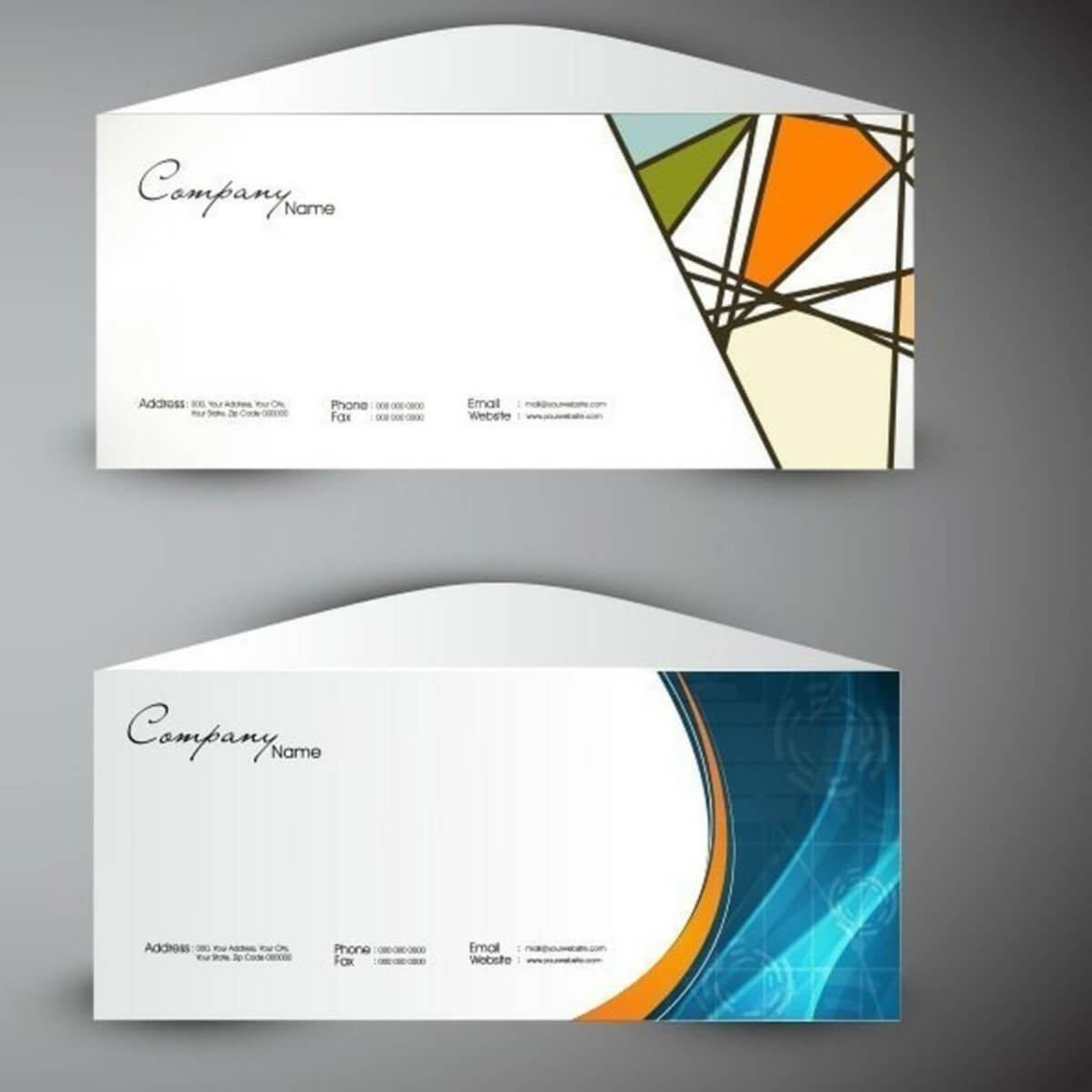 Envelope With Clasp Packaging Boxes
