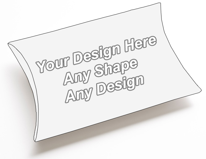 Custom Pillow Style Packaging Boxes