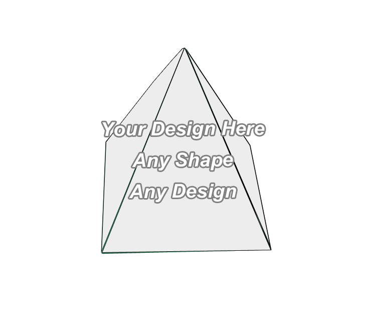 Custom Pyramid Shape Boxes