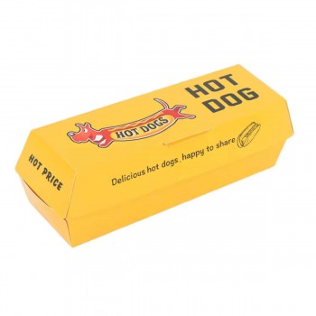 Hot Dog Sleeve Packaging Boxes