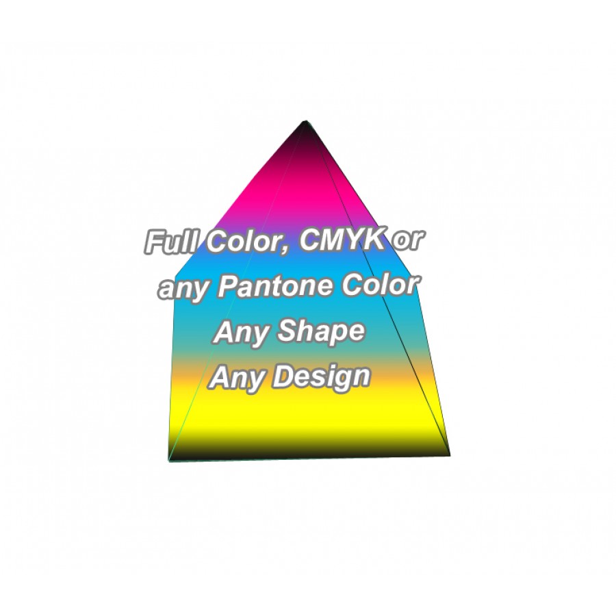 Full Color - Pyramid Shape Boxes