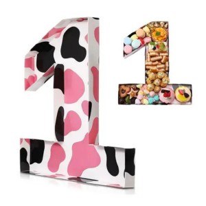 Fillable Number Packaging Boxes