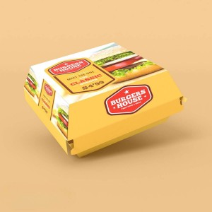 Hamburger Patty Packaging Boxes
