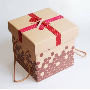 Kraft Gift Packaging Boxes