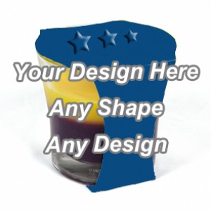 Embossed - Cup Jar Sleeve Packaging