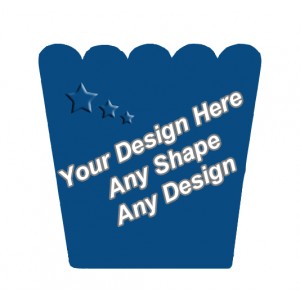Embossed Pop Corn Boxes