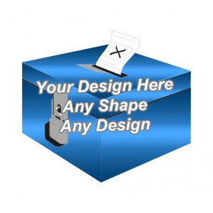 Gloss Laminated Ballot Boxes