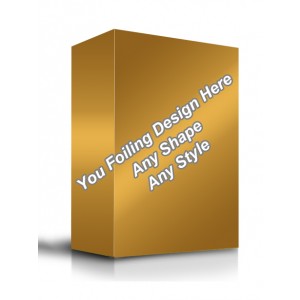 Golden Foiling - Product Packaging Boxes
