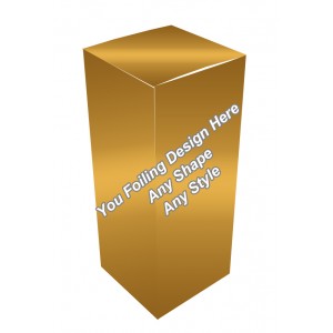 Golden Foiling E Liquid Boxes
