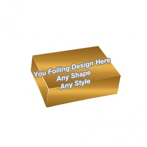 Golden Foiling Fidget Spinners Packaging Boxes