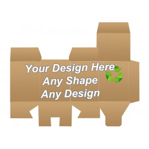 Recycled Die Cut Packaging Boxes