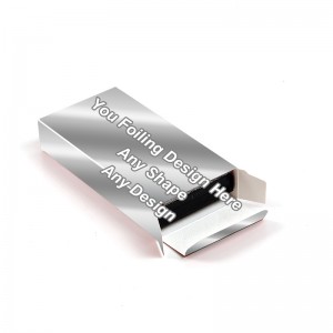 Silver Foilong Vape / Vaping Boxes/ Packaging