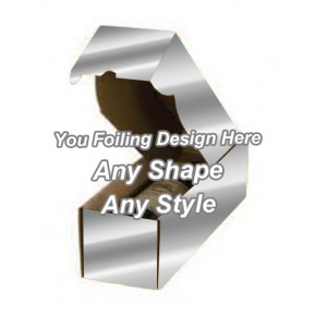 Silver Foiling Bottles Packaging Boxes