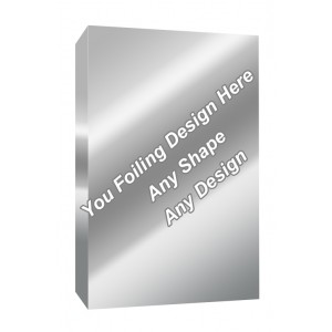 Silver Foiling Hair Extensions Boxes