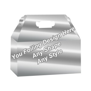 Silver Foiling Gable Boxes