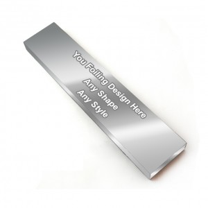 Silver Foiling Custom Hair Extension Box