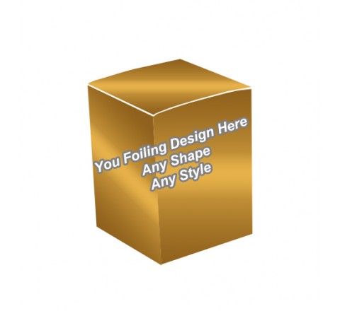 Golden Foiling - Essential Oil Packaging 