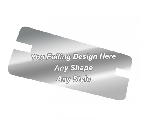  Silver Foiling - Backing Card Printing