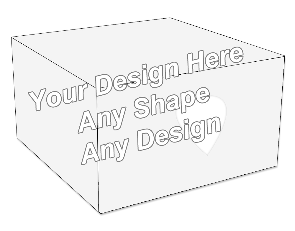 Die Cut Cake Bakery Packaging Box