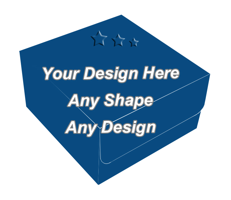 Embossed Tuck End Auto Bottom Cupcake Box