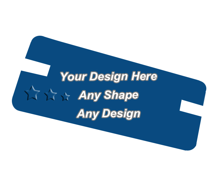Embossed Backing Card Printing