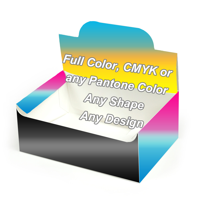 Full Color Auto Bottom Display Lid Boxes