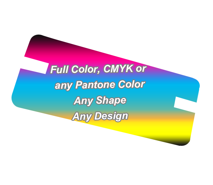 Full Color Backing Card Printing