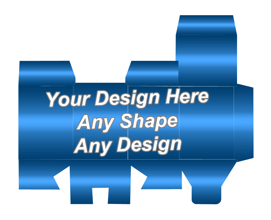 Gloss Laminated Die Cut Packaging Boxes