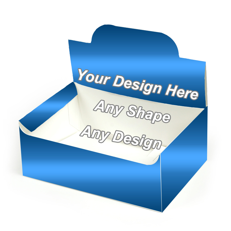 Gloss Laminated Auto Bottom Display Lid Boxes