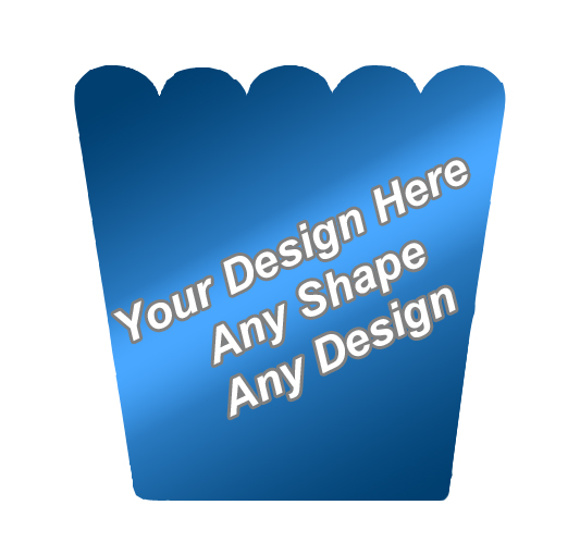 Gloss Laminated Pop Corn Boxes