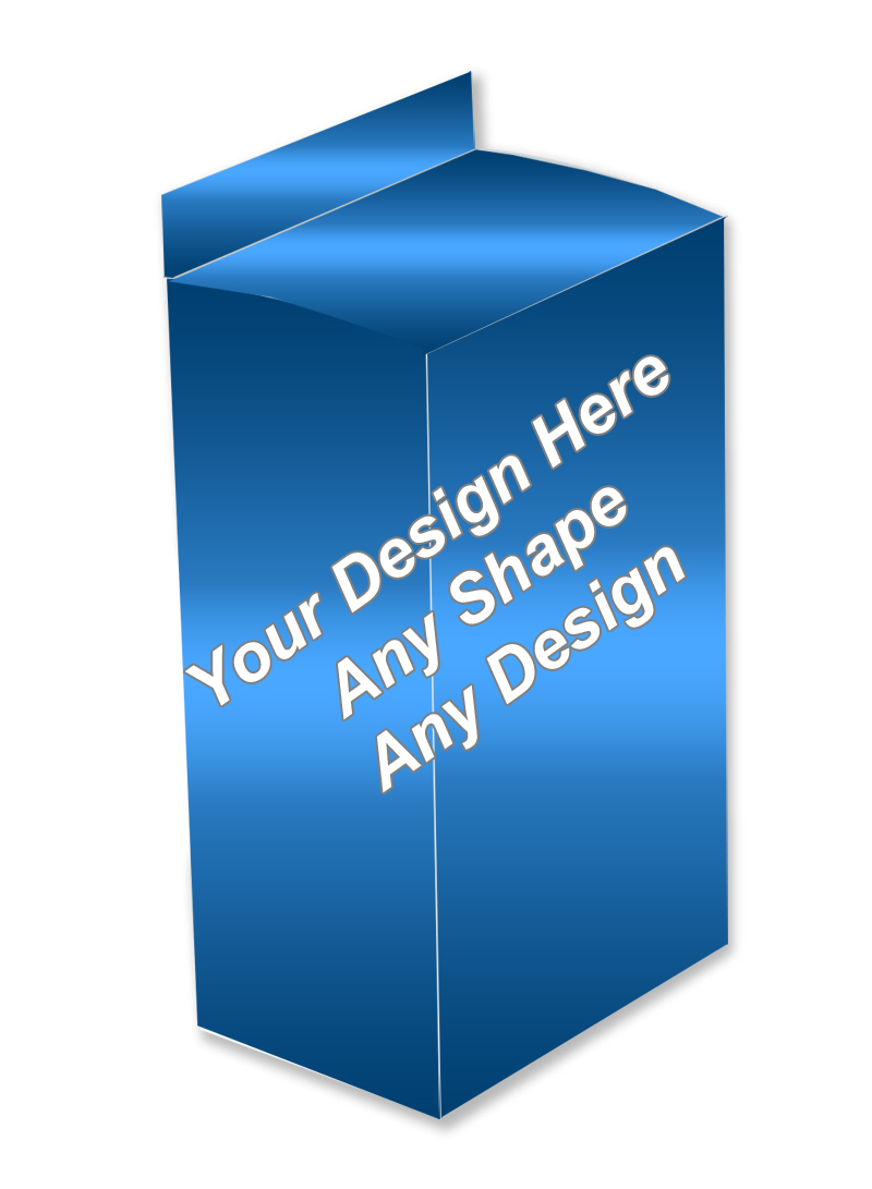 Gloss Laminated Hair Serum Packaging Boxes