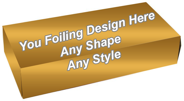 Golden Foiling Biscuit Packaging Boxes