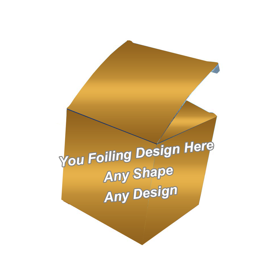 Golden Foiling Skin Care Cream Boxes