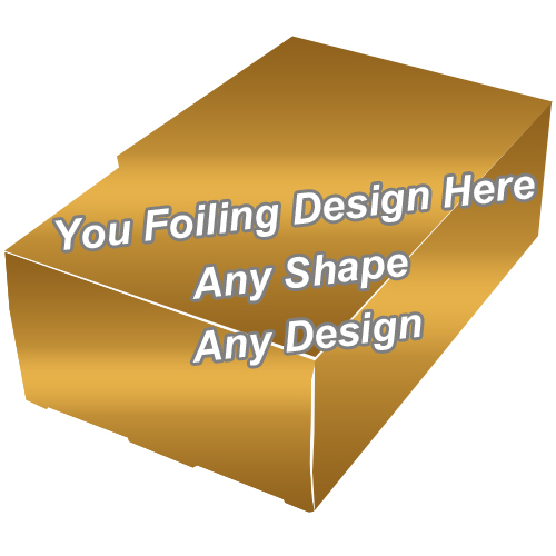 Golden Foiling Cardboard Boxes