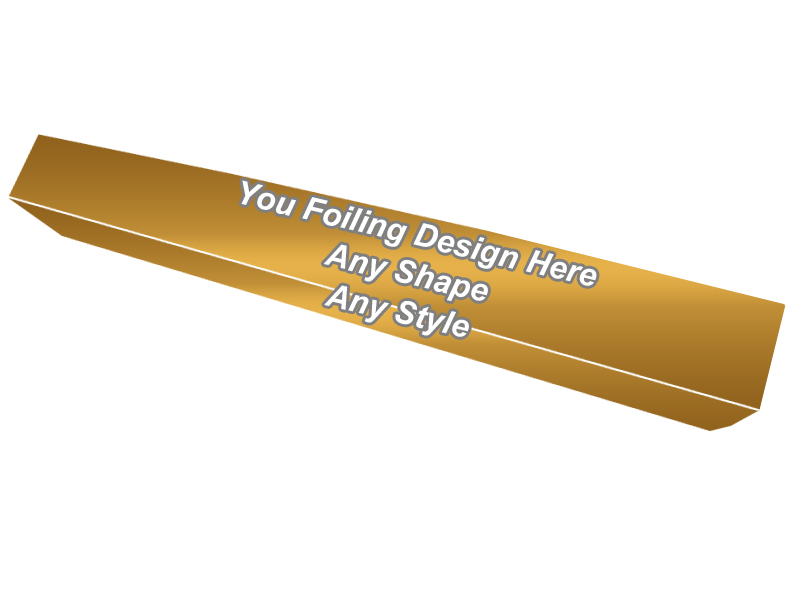 Golden Foiling Lipstick Lip Gloss Packaging