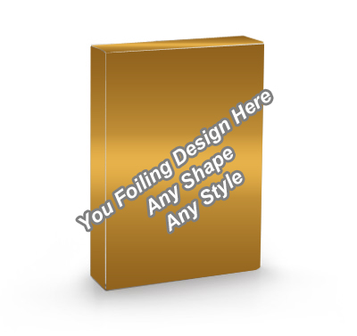 Golden Foiling Playing Card Boxes