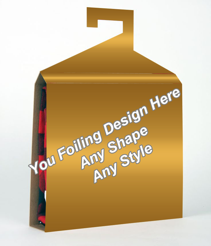 Golden Foiling Shirt Packaging Box