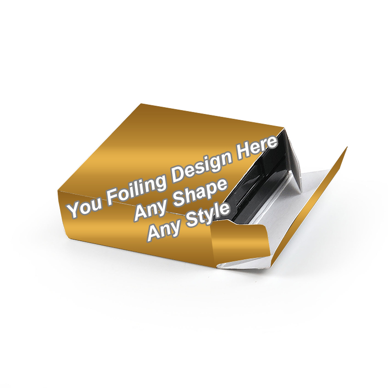 Golden Foiling Eyeshadows Mascara Boxes