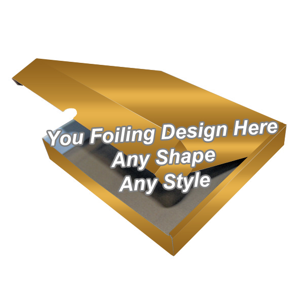 Golden Foiling Flap Packaging Boxes