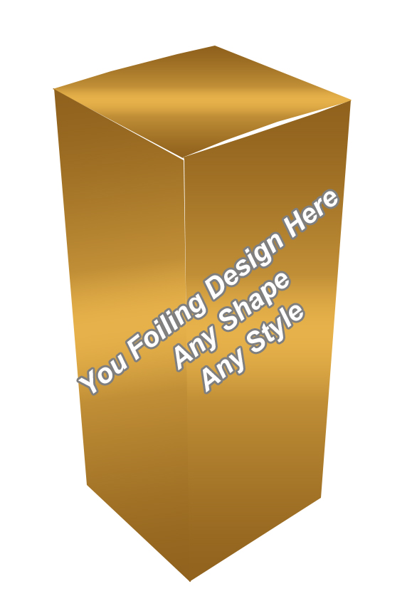 Golden Foiling E Liquid Boxes