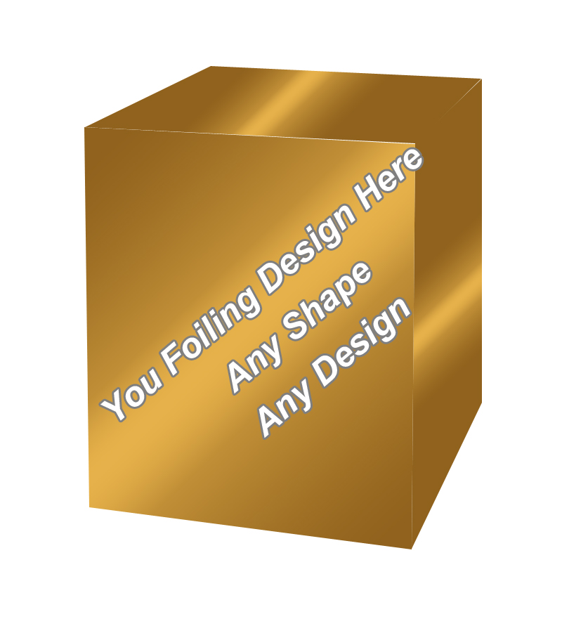Golden Foiling Mobile Accessory Packaging Boxes