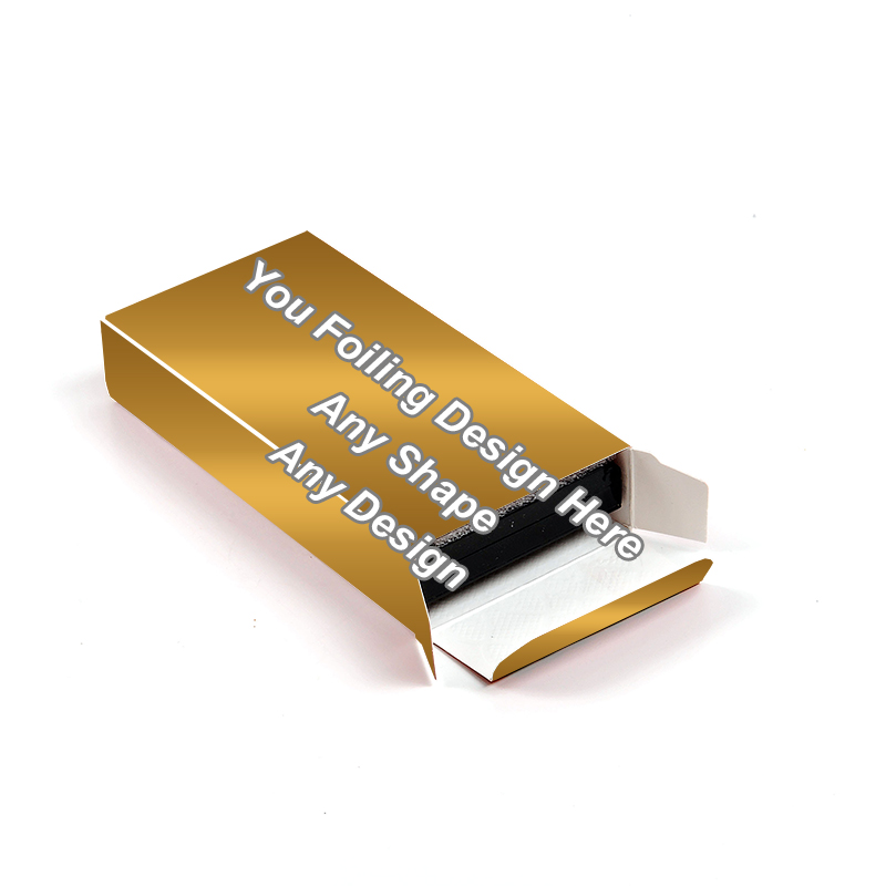 Golden Foiling Vape Mods Packaging