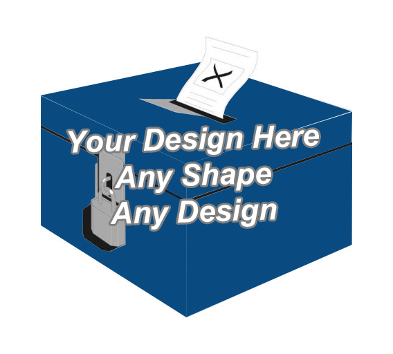 Matte Finish Boxes Ballot Boxes