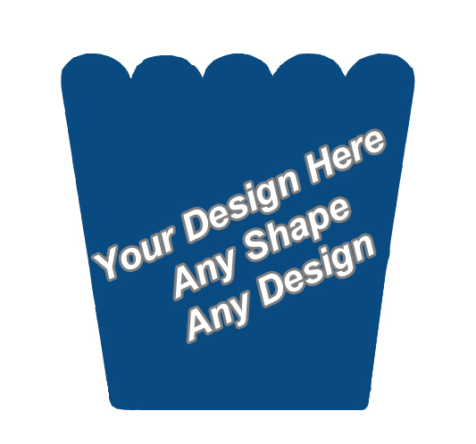 Matte Finish Boxes Pop Corn Boxes