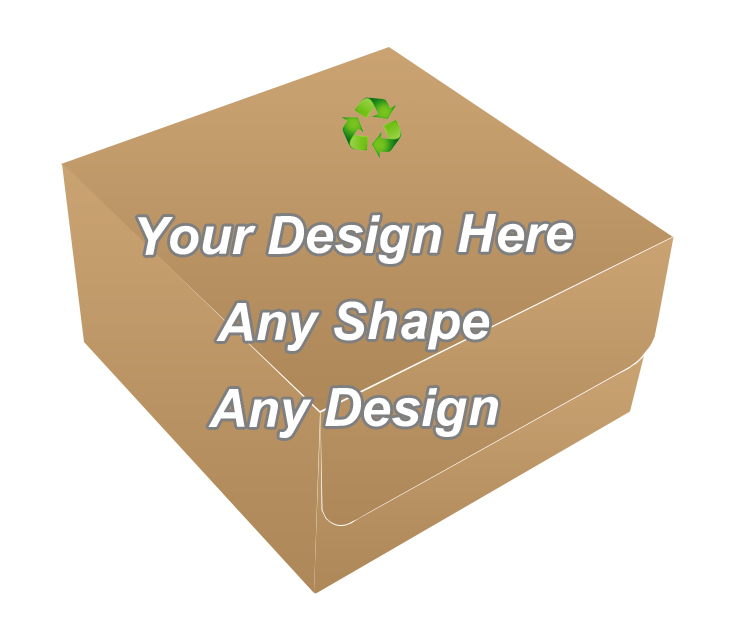 Recycled Tuck End Auto Bottom Cupcake Box