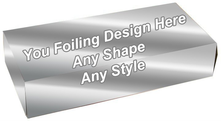 Silver Foiling Biscuit Packaging Boxes