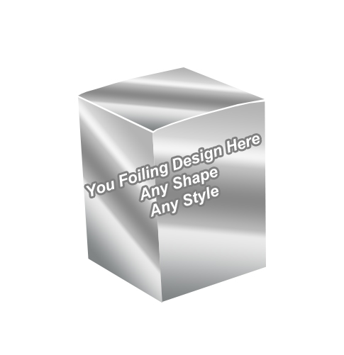 Silver Foilong Essential Oil Packaging