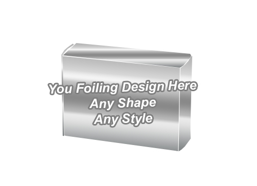 Silver Foiling Soap Packaging Boxes