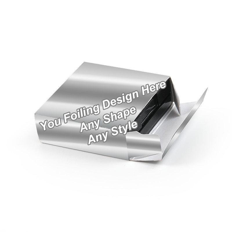 Silver Foiling Eyeshadows Mascara Boxes